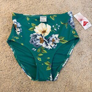 Land's End Sculpting Suit High Waisted Bikini Bottoms